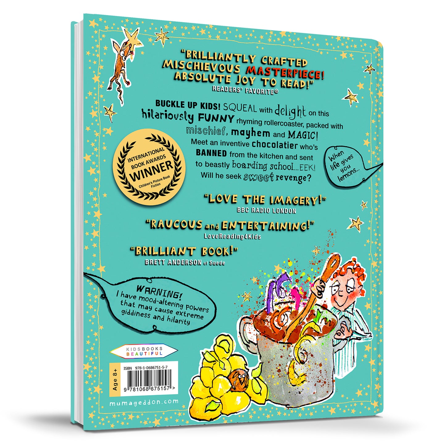 ☆ Keepsake Hardback Gift Edition ☆ MUMAGEDDON! And the Food Magician