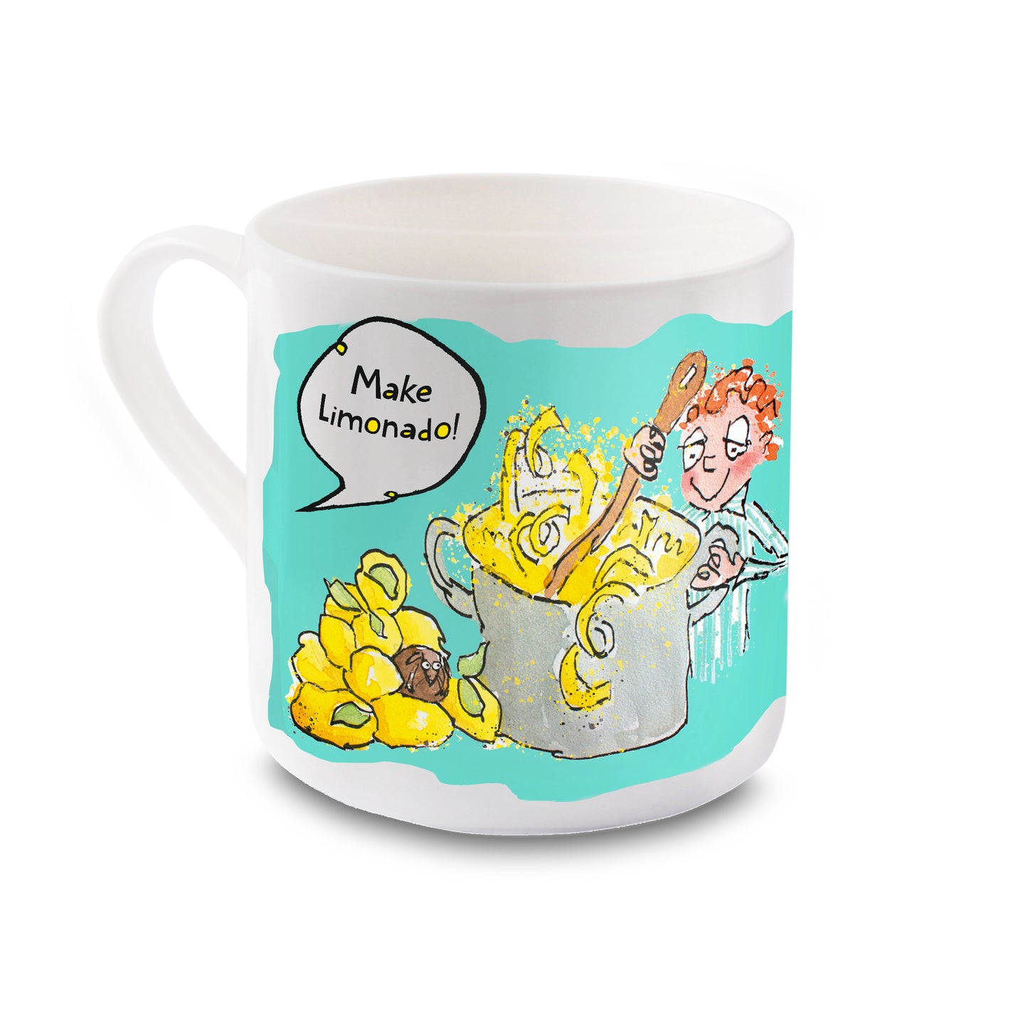 'Make Limonado!' Bone China Mug