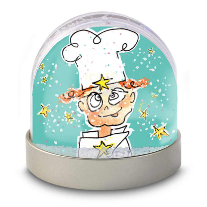 'Food Magician' Glitter Globe