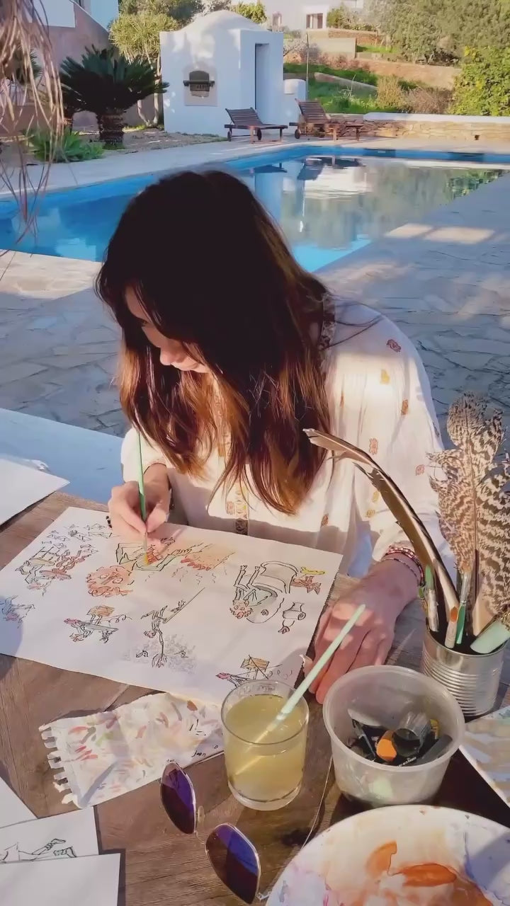 Load video: Sonya anise telling her story as creator, author and illustrator of award-winning children's book series MUMAGEDDON!